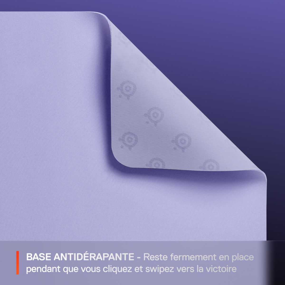 Tapis de souris QcK M Lavande couleur unique, STEELSERIES