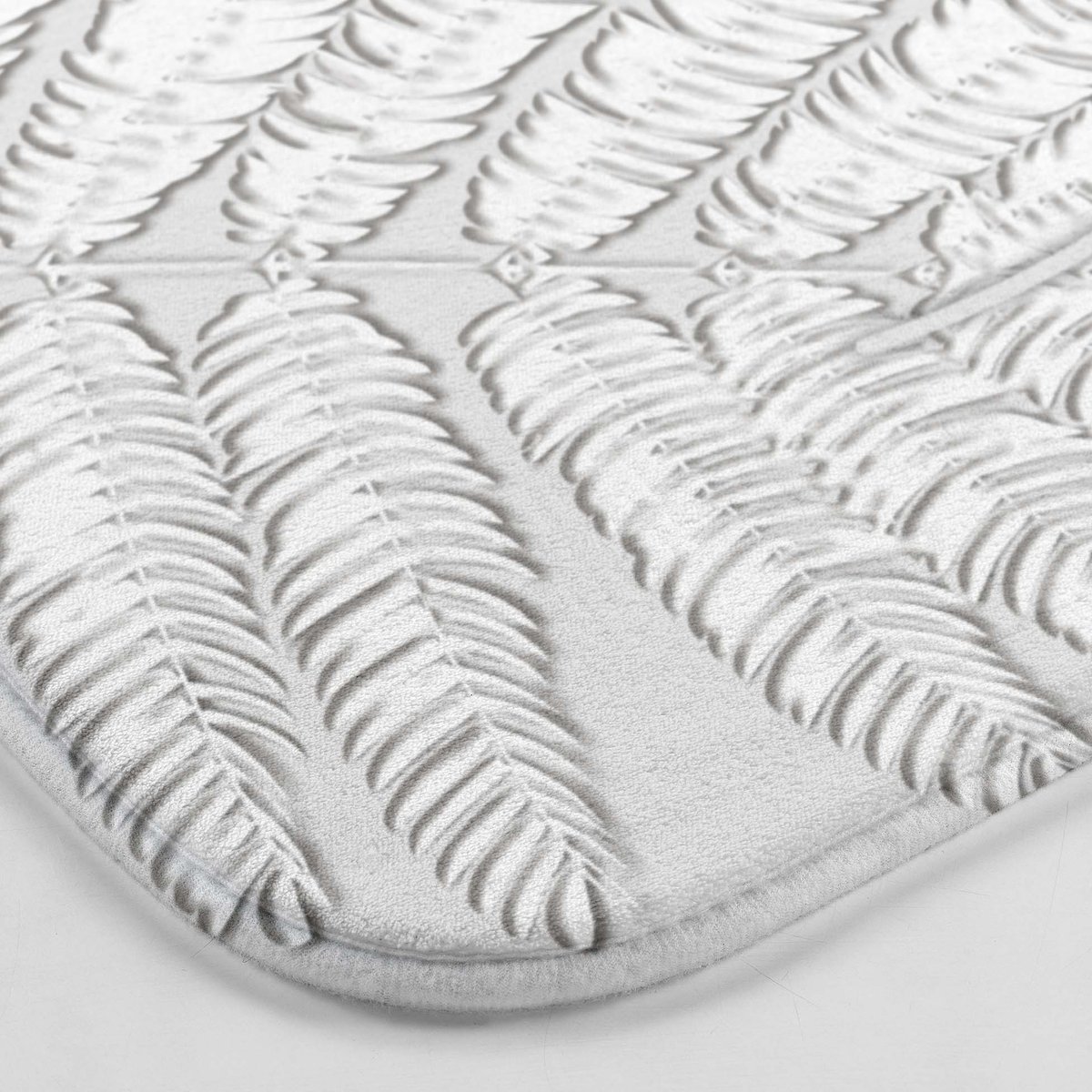 Tapis de bain Feuilles d ambre gris, EDEN