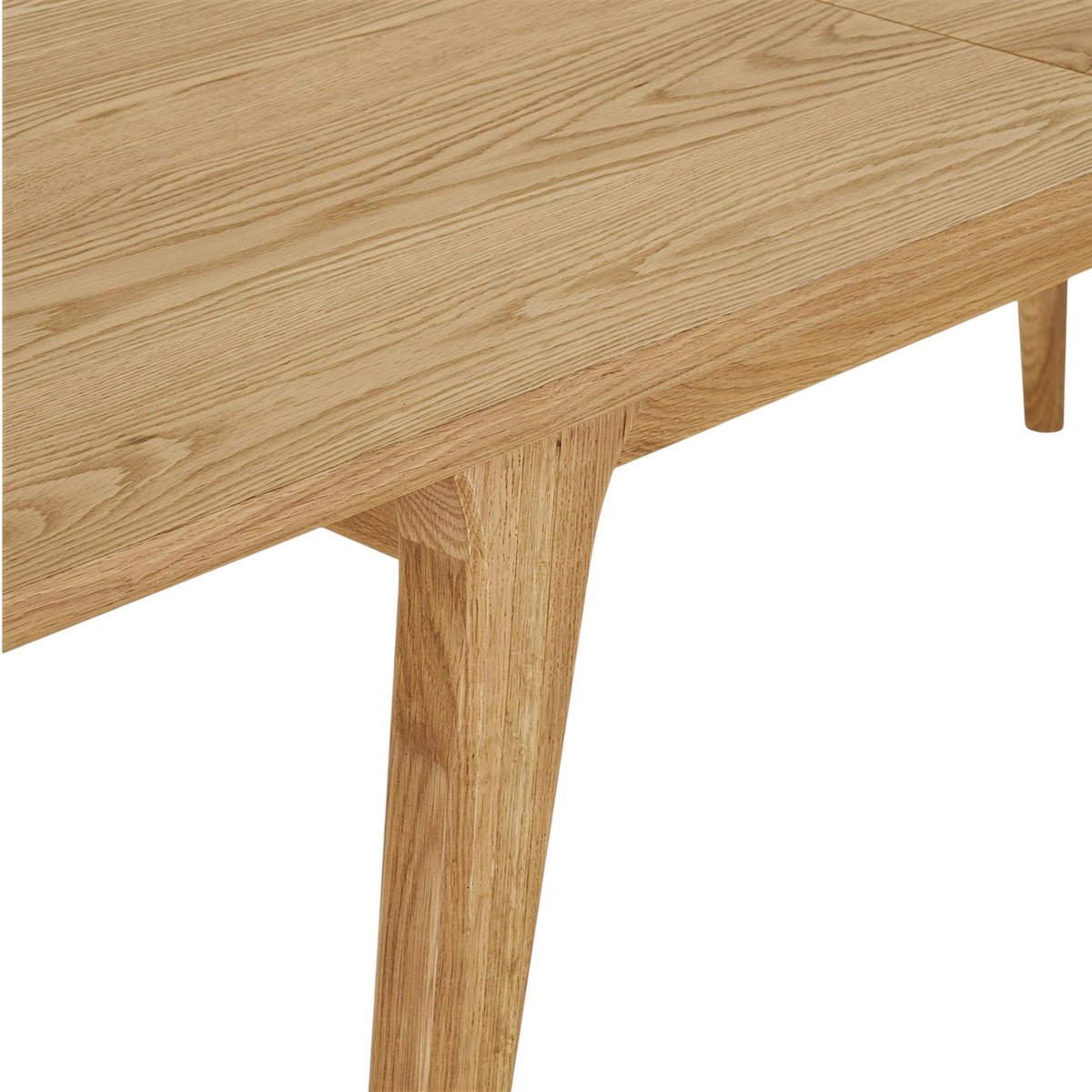 Table extensible en placage chêne clair 180-230 cm TARAZ bois naturel, PIER IMPORT