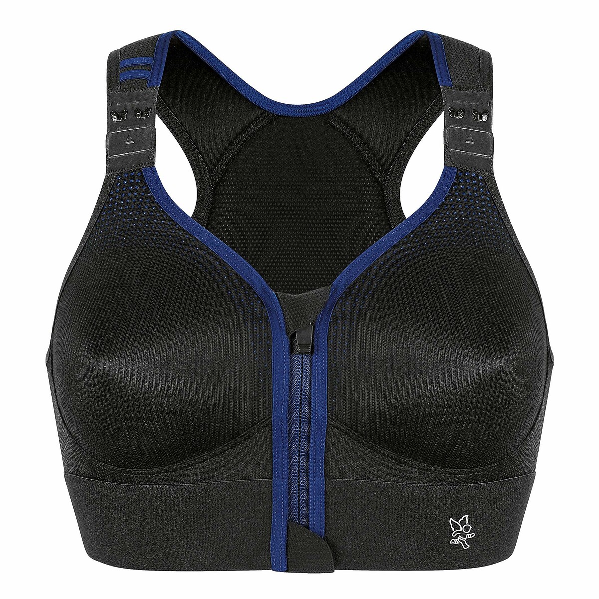 Eazip Sports Bra with Extreme Support black, THUASNE SPORT