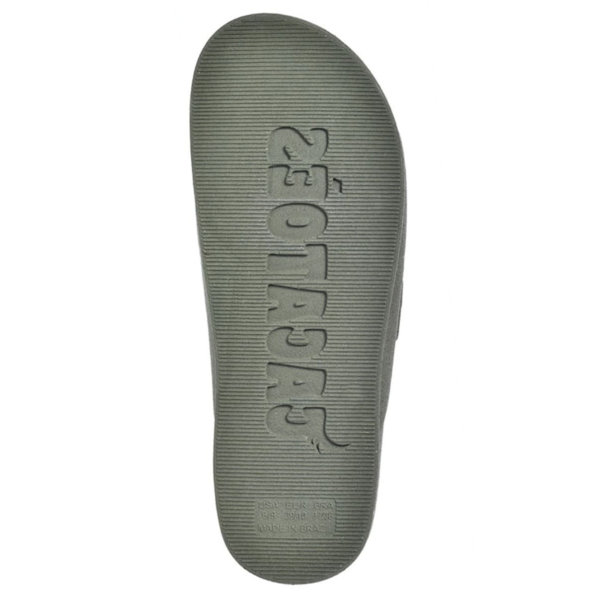 Sandales plates Enfant RONDONIA - Kaki foncé - 33/34 kaki foncé, CACATOES