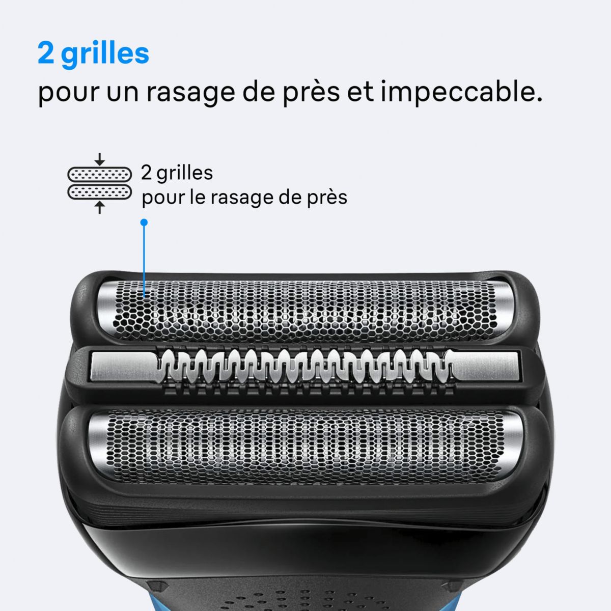 Tête de rasoir tete de rasoir 21B couleur unique, BRAUN