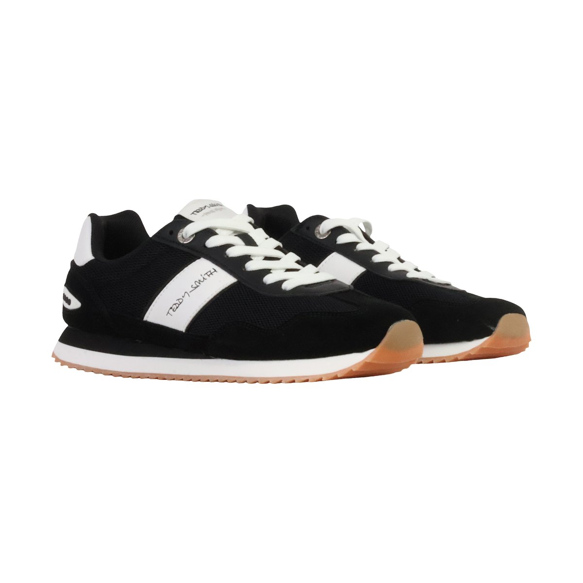Basket Cuir Teddy Smith noir, TEDDY SMITH