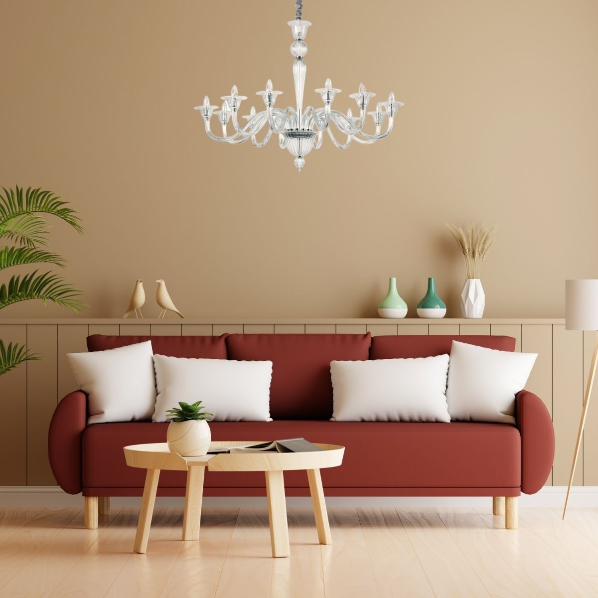 Lustre BRIGITTA gris, IDEAL LUX