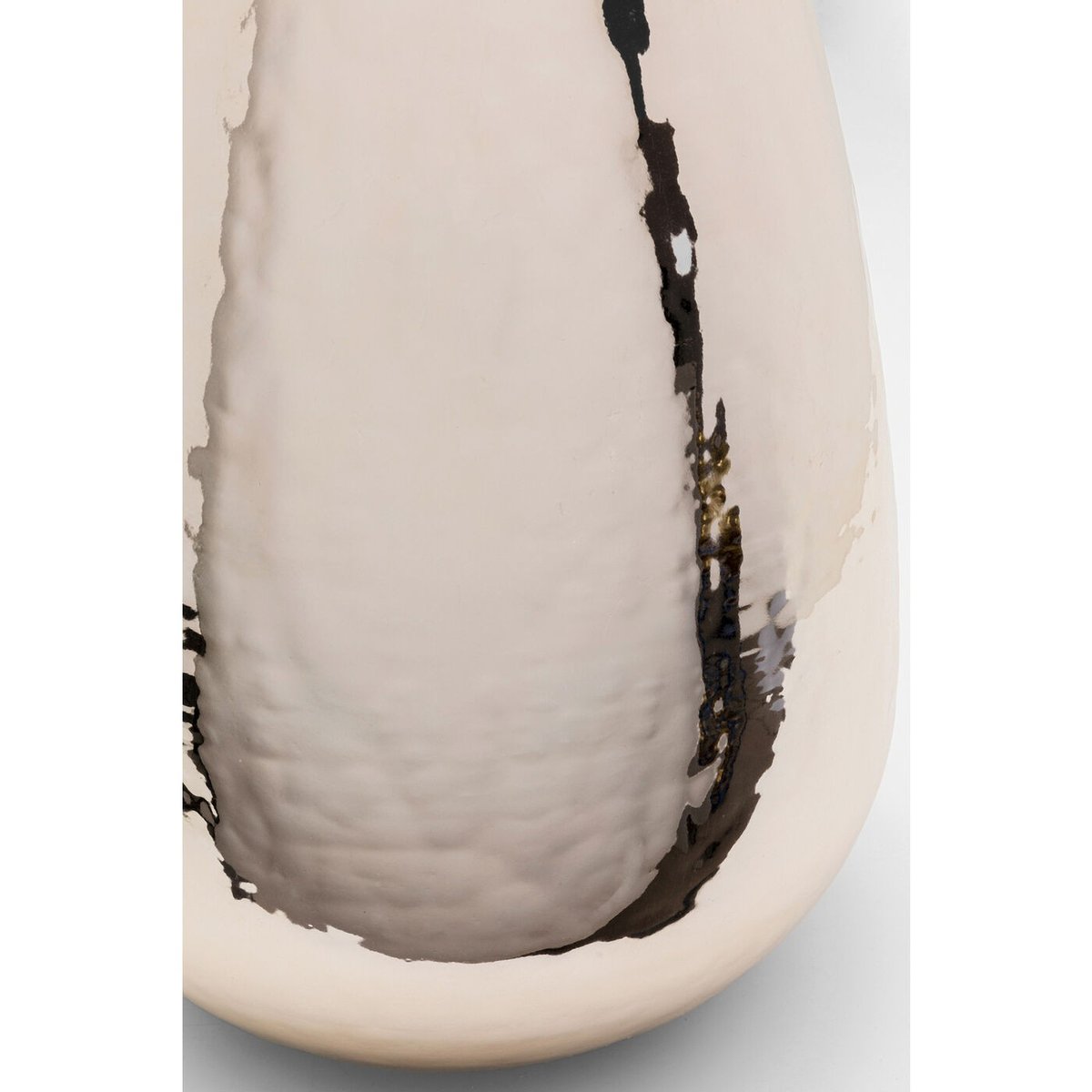 Vase en verre, FABULOSO argent, KARE DESIGN