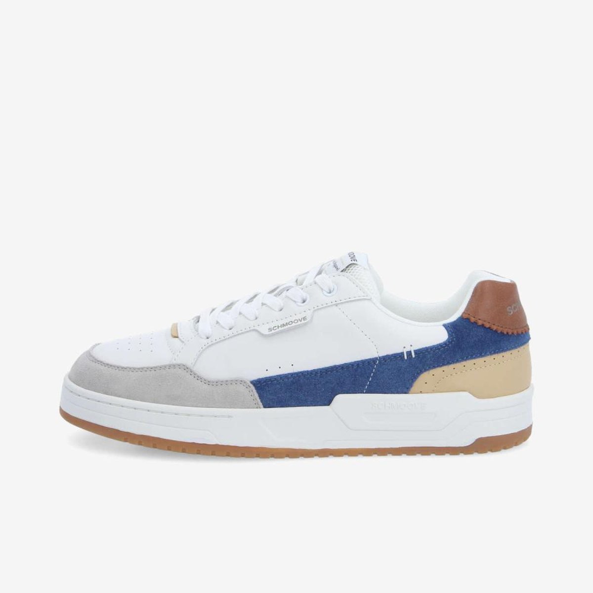 Sneakers BROOKLYN PREPPY blanc, SCHMOOVE