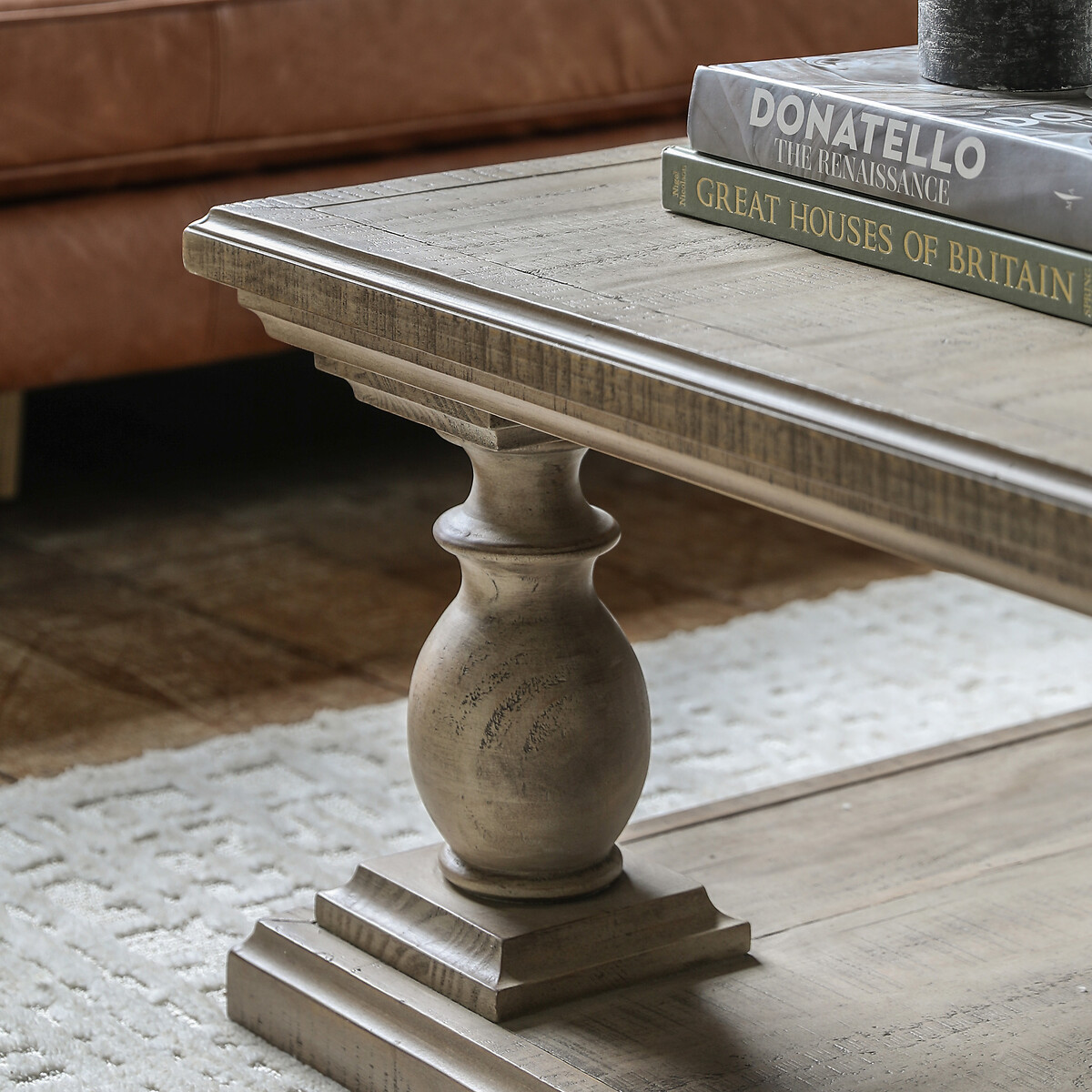 Vinton American Pine Square Coffee Table natural, ÉDITÉ