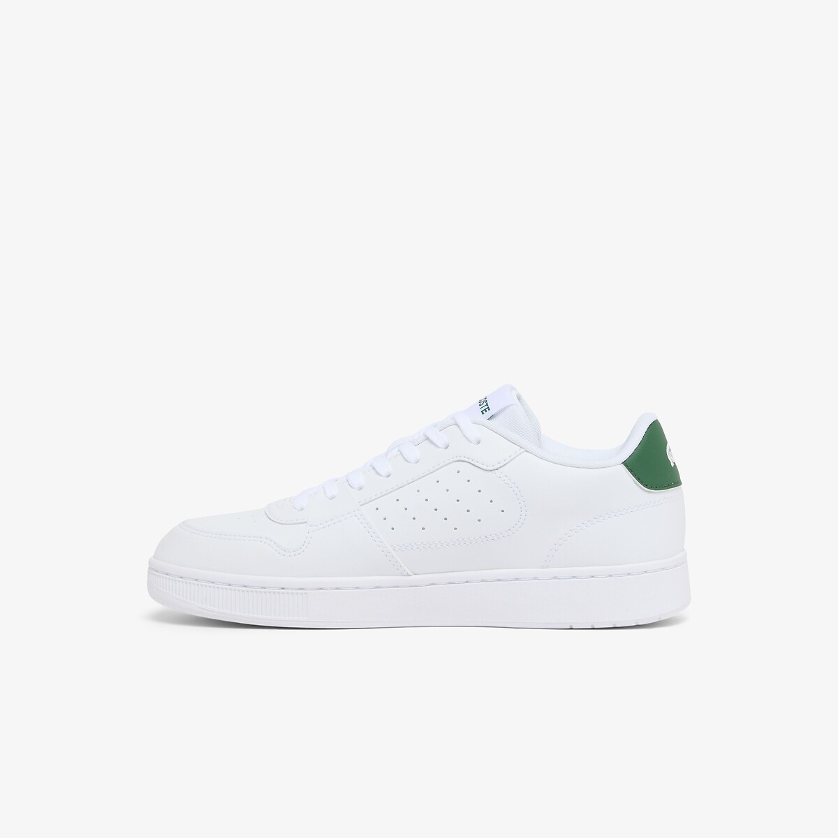Niedrige Sneakers COURT ACE weiss/grün, LACOSTE
