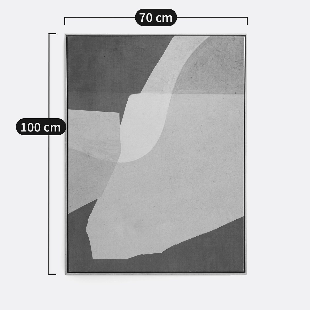 Emilia 70 X 100cm Printed Canvas multi-coloured, LA REDOUTE INTERIEURS