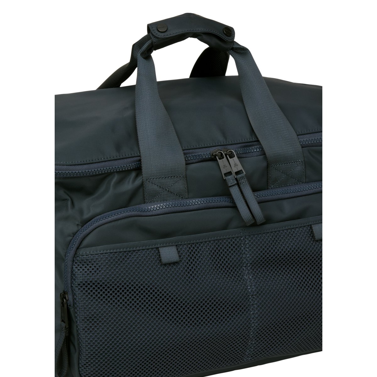 Sac de week-end 2-en-1, modèle Per en matériau recyclé hydrofuge bleu fonce, MARC O'POLO