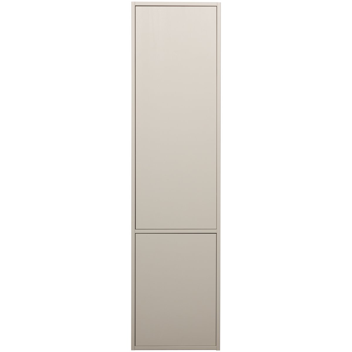 Armoire de rangement étroite en pin MEGGY dust, WOOOD