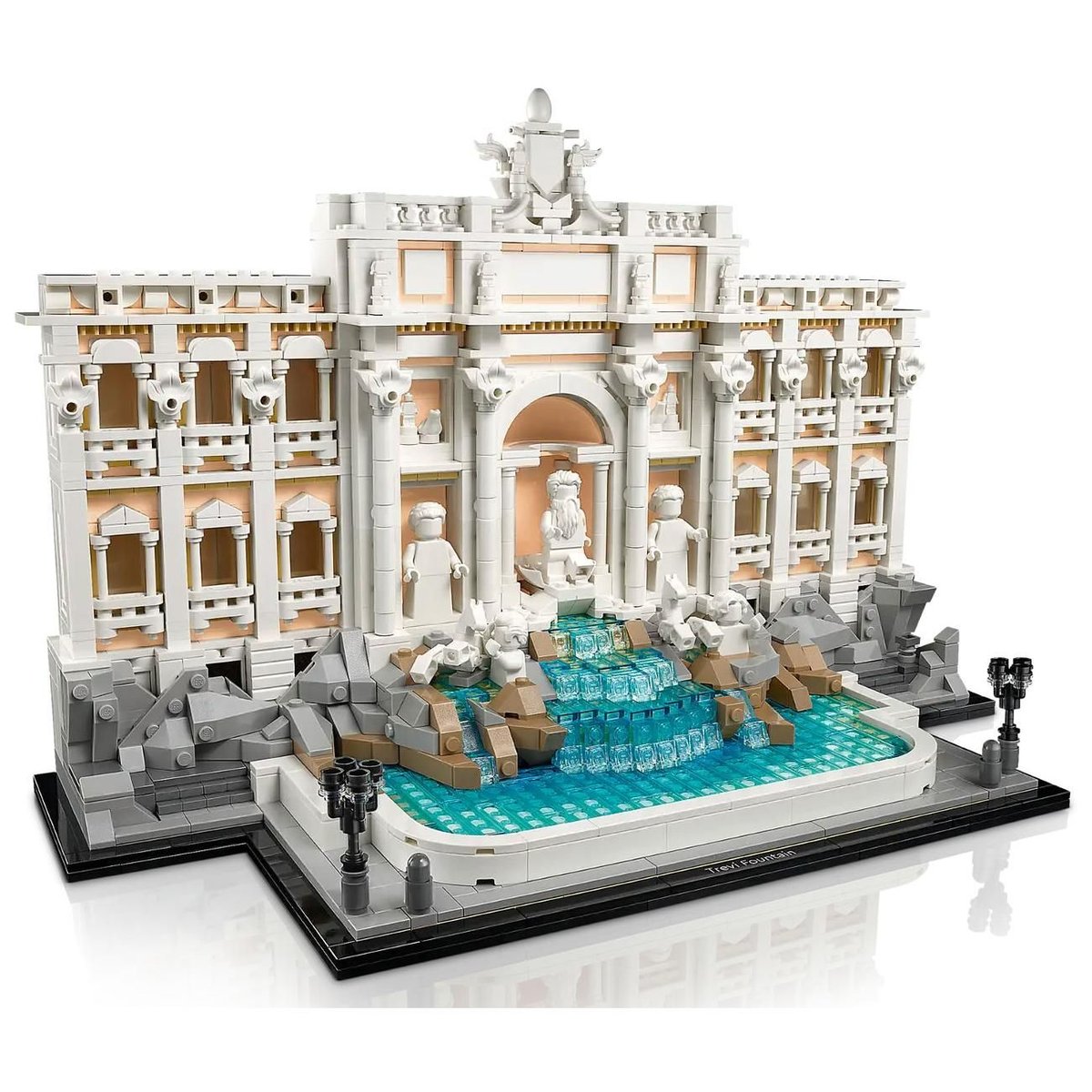 LEGO Architecture : Modèle de la Fontaine de Trevi - 21062 à Construire multicolore, LEGO