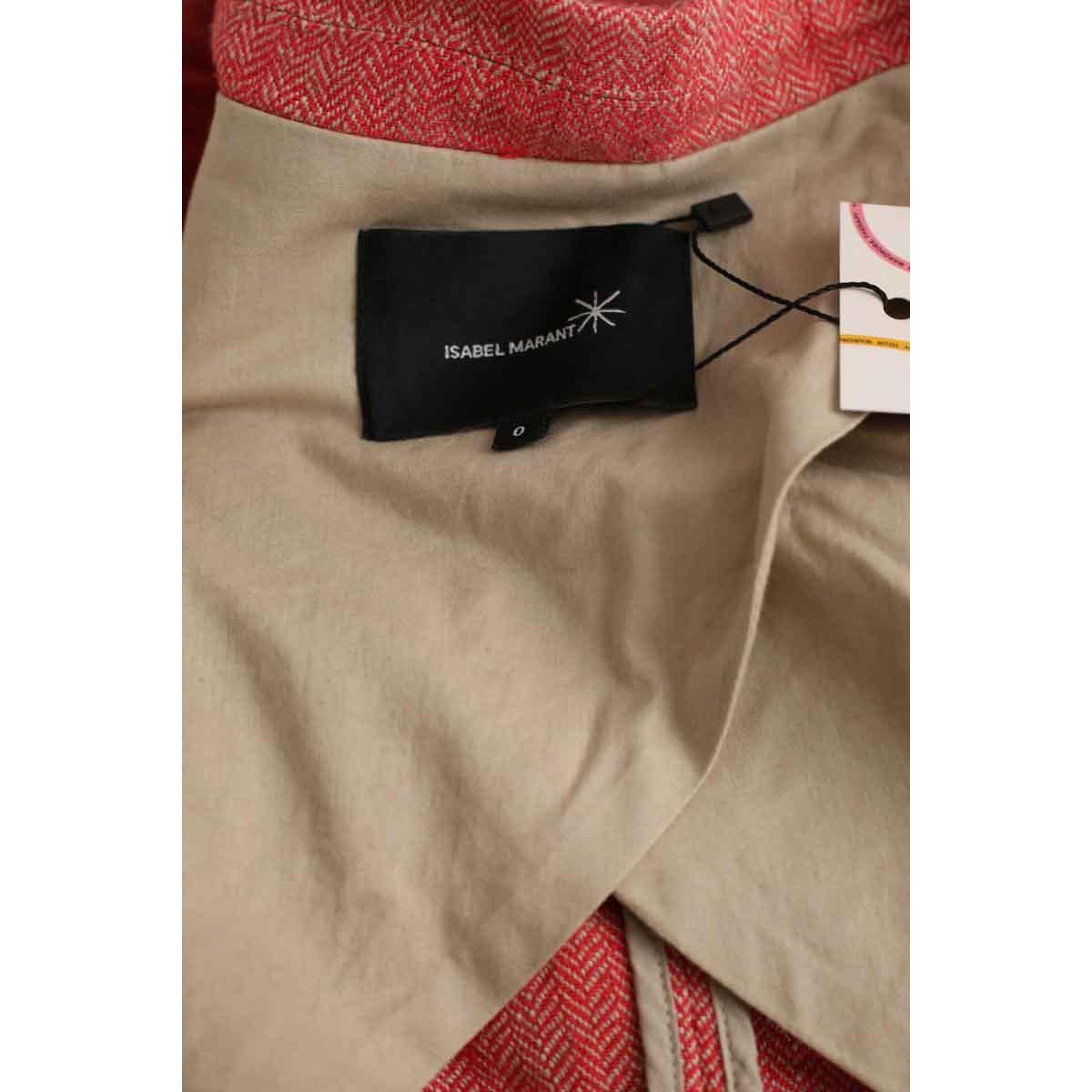Blazer - Très Bon État rouge, ISABEL MARANT