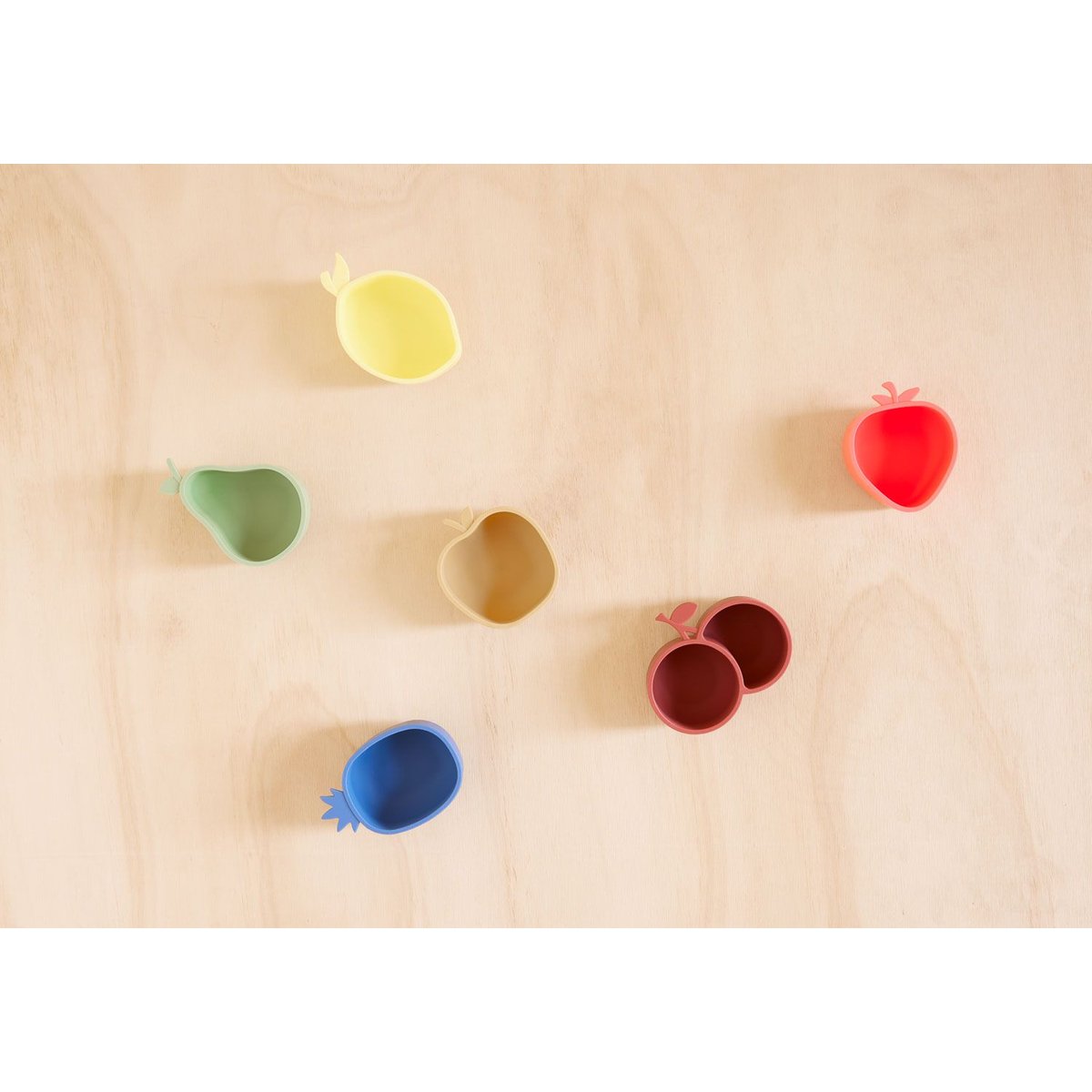 Bol en silicone à thème alimentaire MINI vert, OYOY LIVING DESIGN