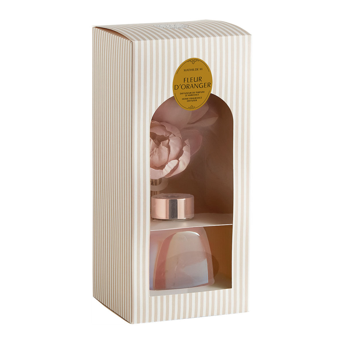 Diffuseur de parfum d'ambiance 180 ml - Fleur d'Oranger rose, MATHILDE M
