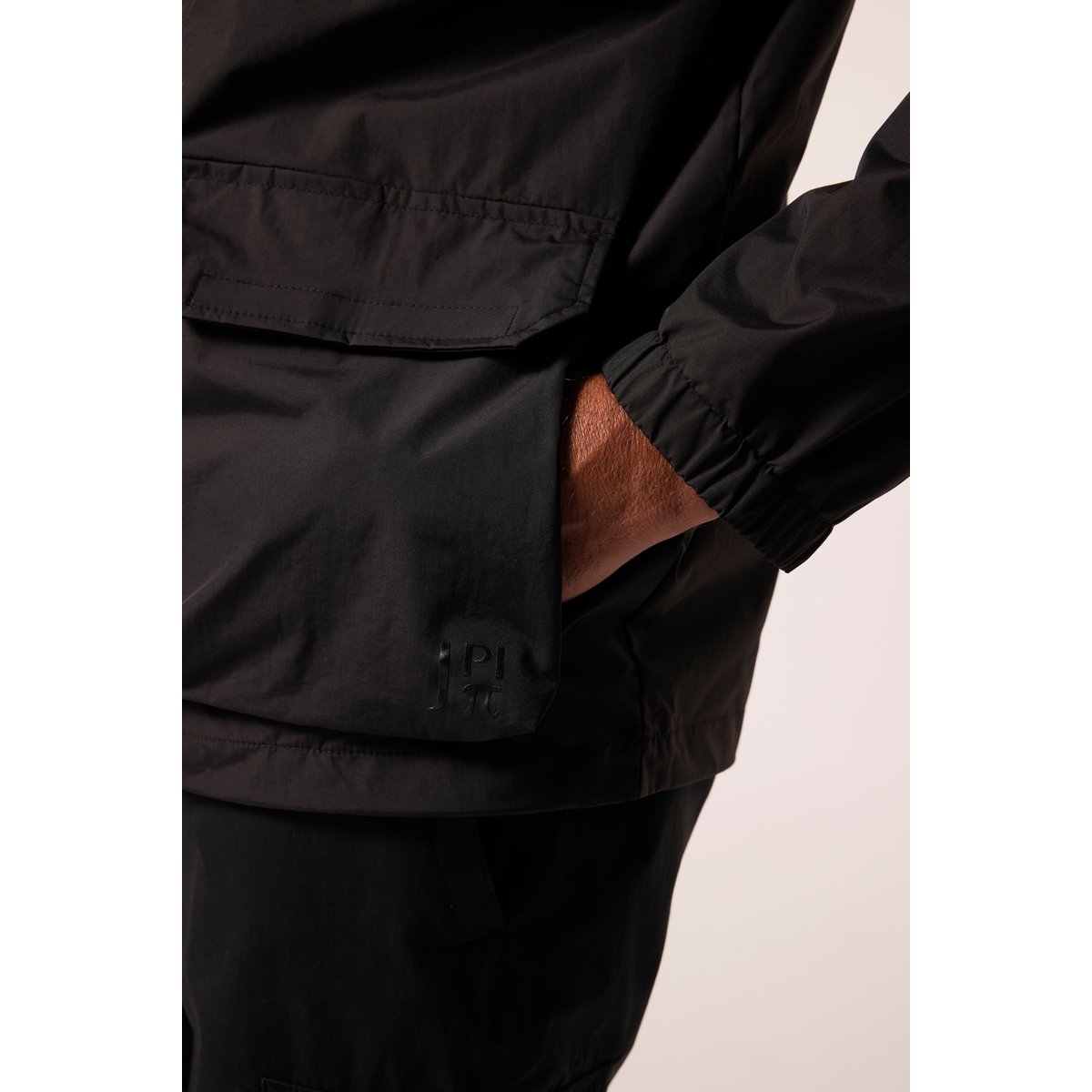 Veste de pluie, ventre confort noir, JP1880