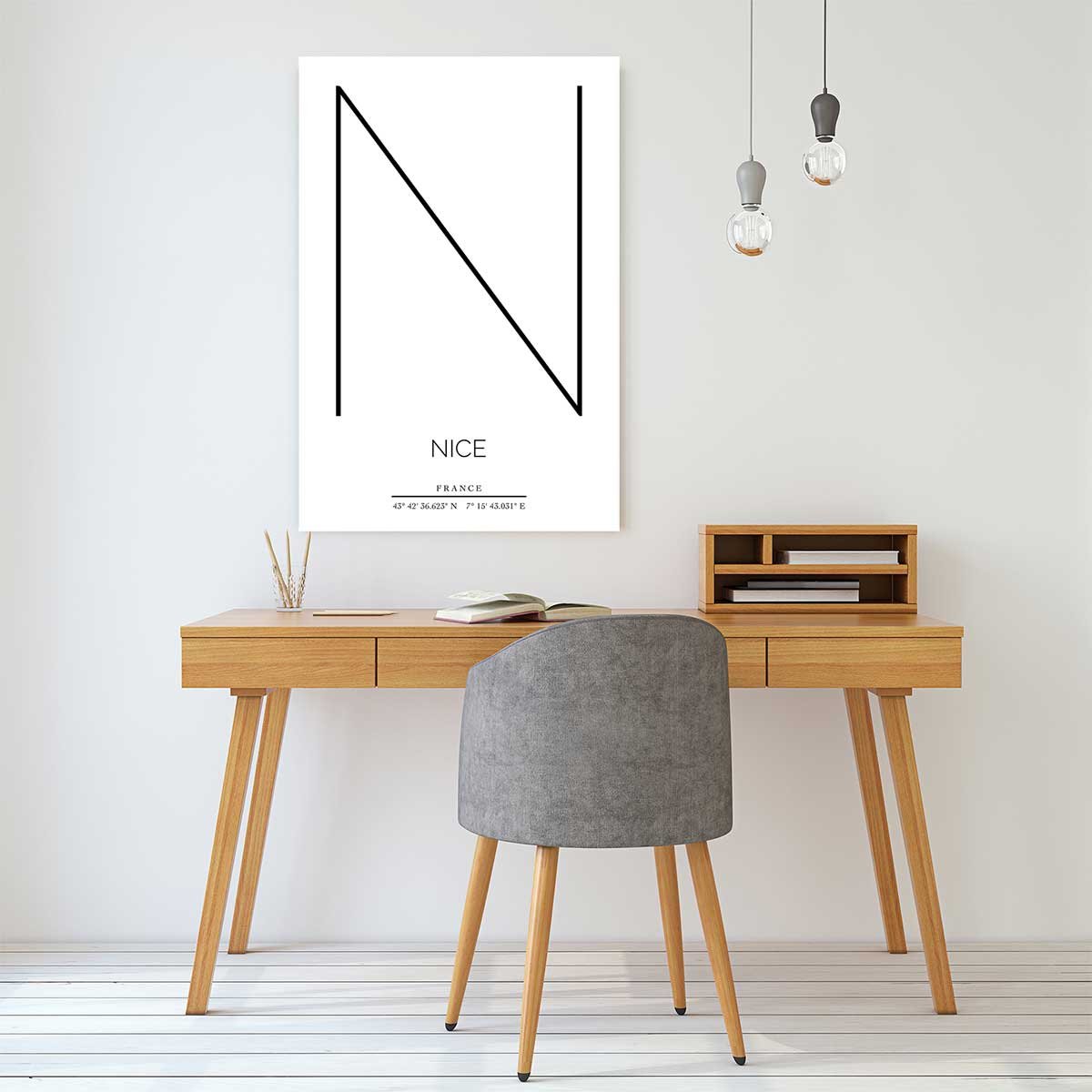 Tableau Nice tableau alu dibond, HEXOA