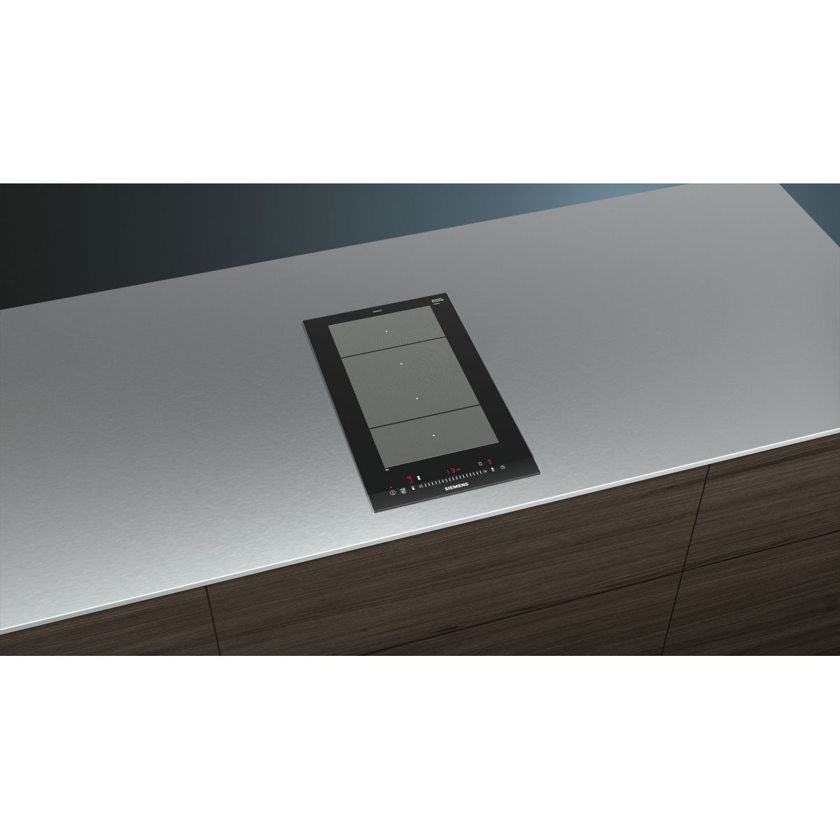 Domino induction EX375FXB1E iQ700 Flex Induction noir, SIEMENS