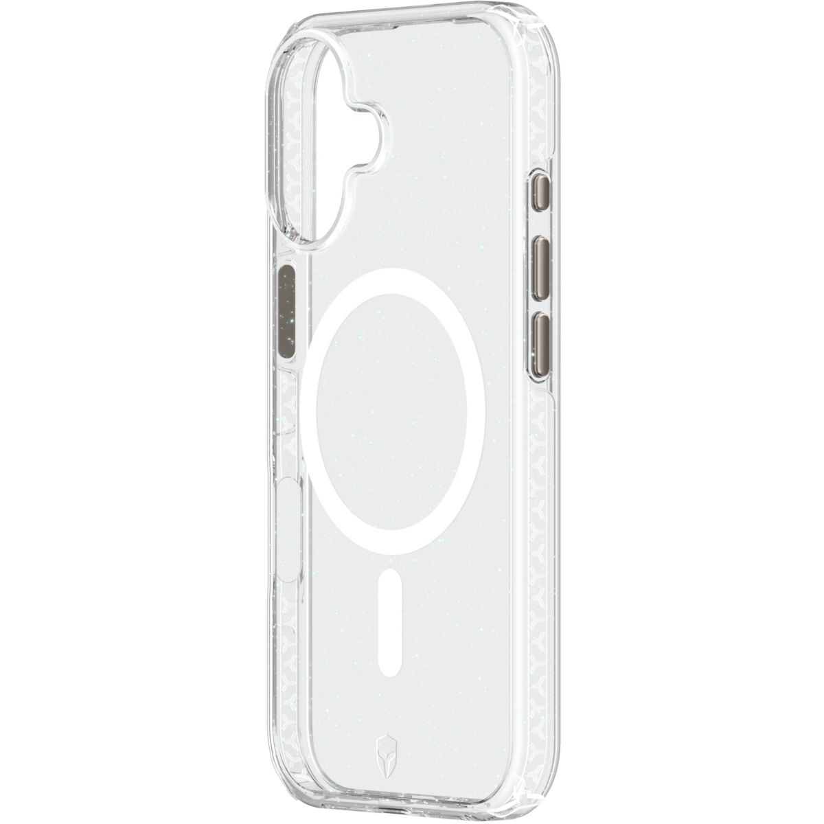 Coque iPhone 17 Xtrem MagSafe Glitter couleur unique, FORCE CASE