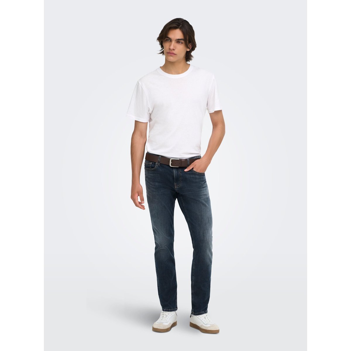 Jean Slim special blue grey denim, ONLY & SONS