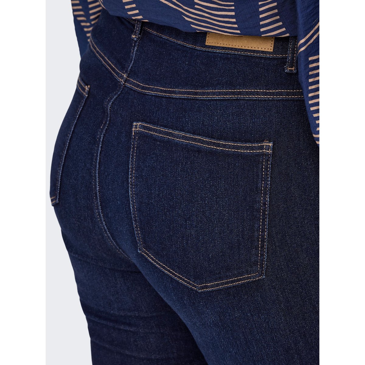 Jean Skinny dark blue denim, ONLY CARMAKOMA