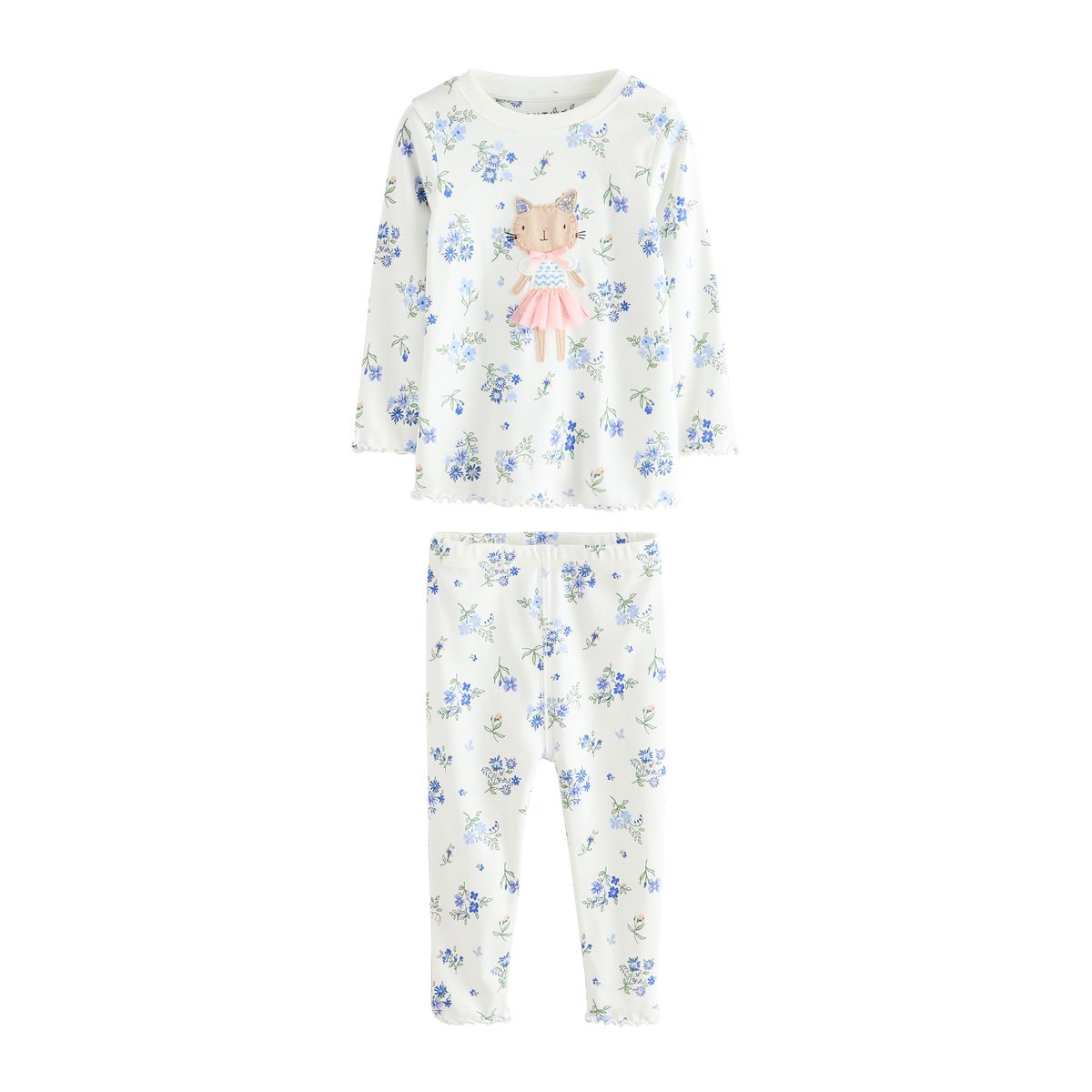 Pyjama confortable, lot de 3 bleu, NEXT