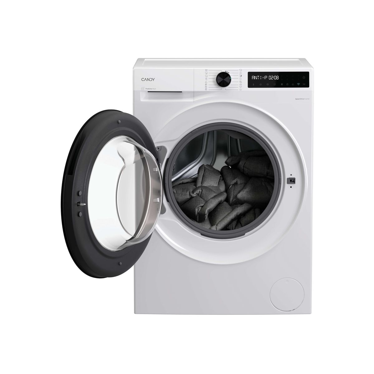 Lave linge hublot BR 414BL9-S couleur unique, CANDY