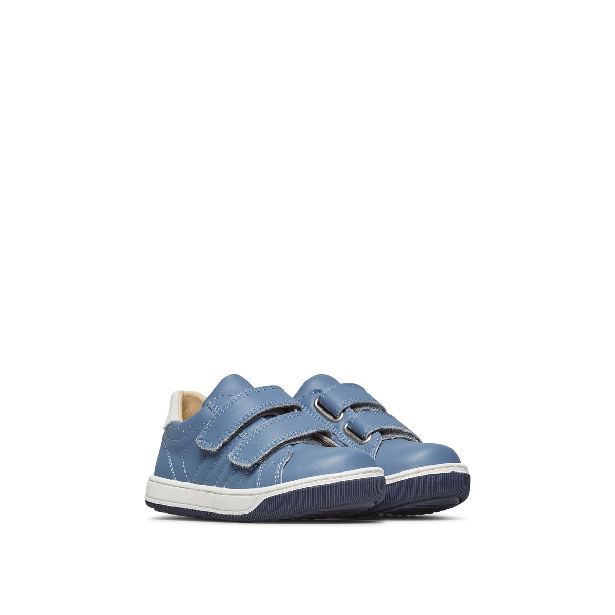 Chaussures en cuir et suède NUME VL. bleu, NATURINO