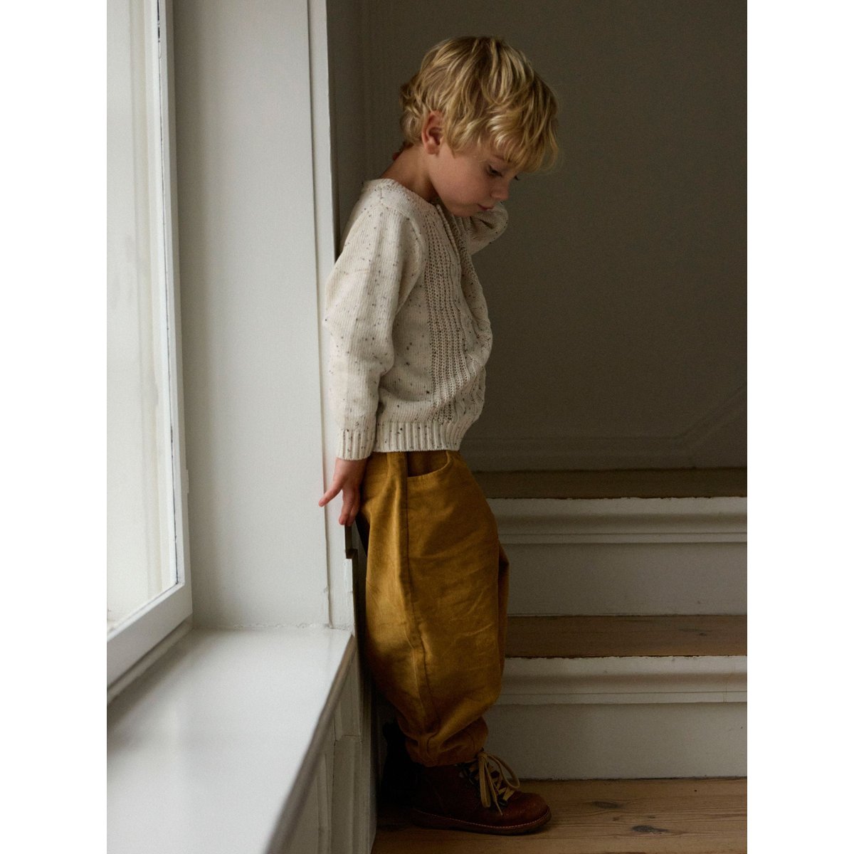 Pull En Maille blanc - turtledove1, NAME IT