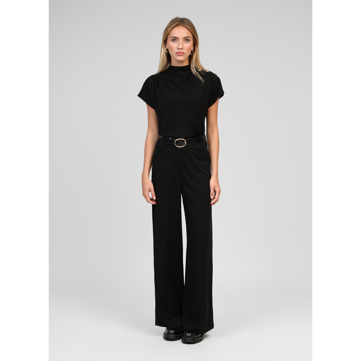 Pantalon PHORILA noir, AN'GE