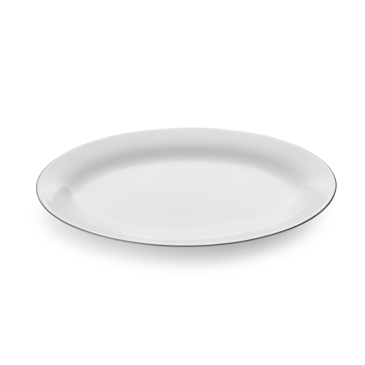 Serendipity Platinum Oval Platter white, ROYAL WORCESTER