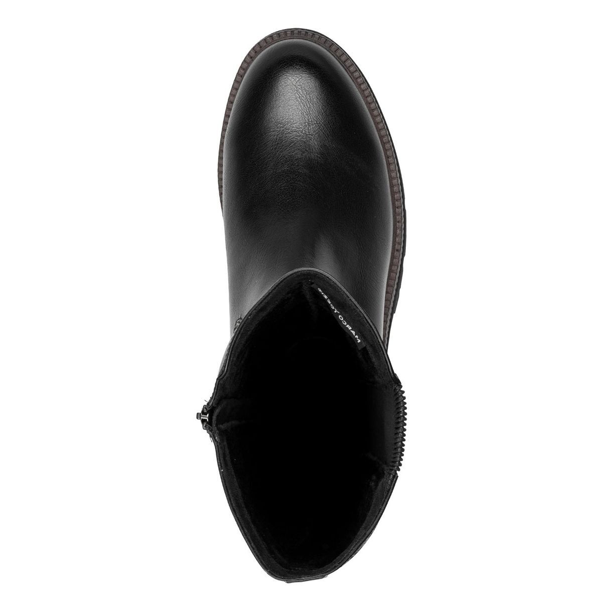 Bottes talon bloc noir, MARCO TOZZI