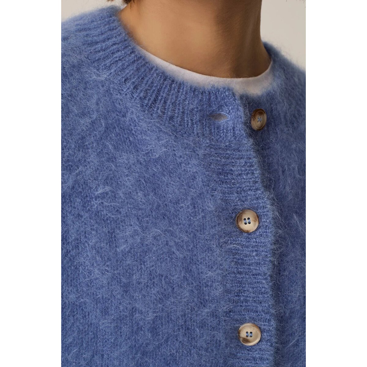 Camisola sem mangas e com gola redonda, ALIBABA azul, DES PETITS HAUTS