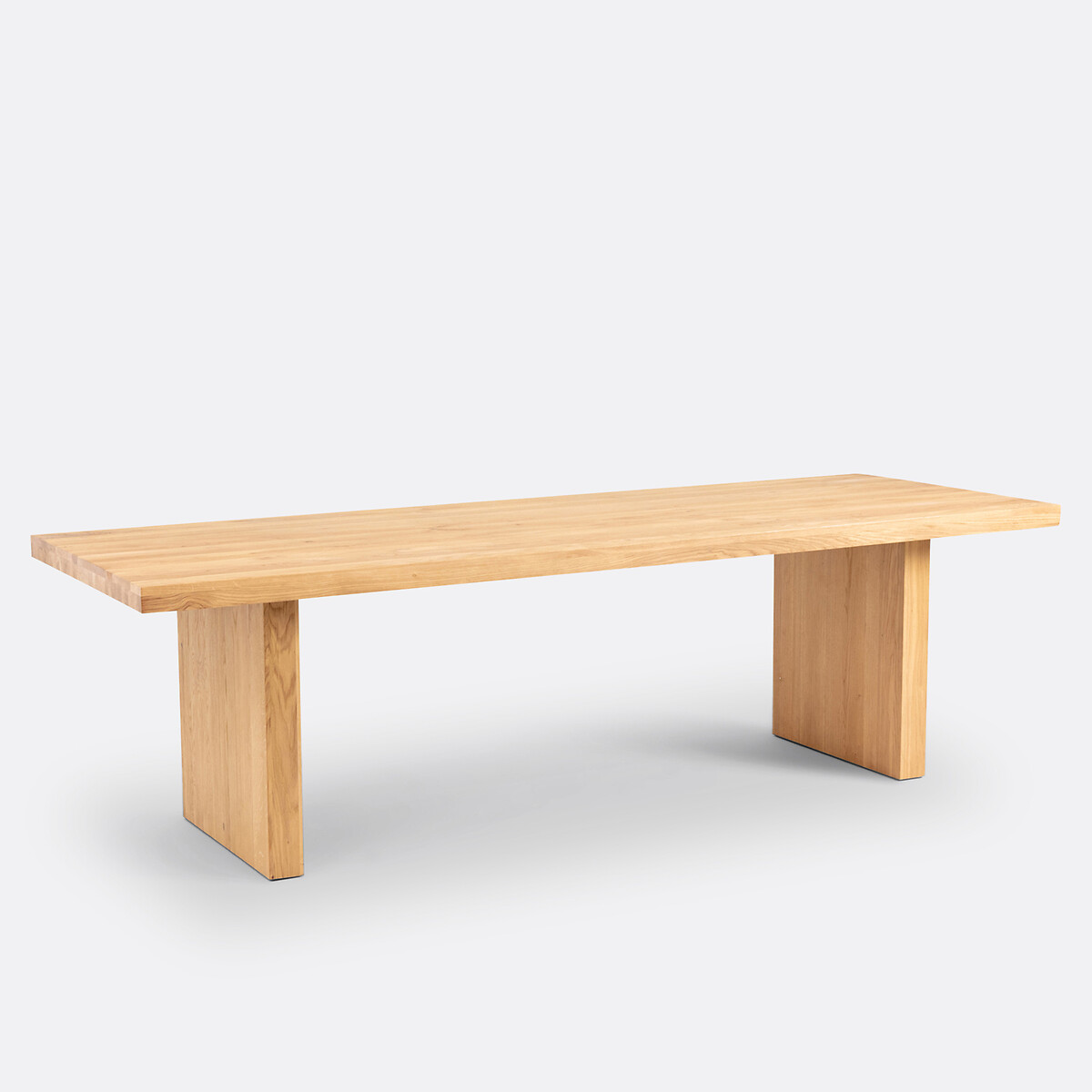Table à manger, 8 à 10 couverts, en chêne massif, VOVA chêne, LA REDOUTE INTERIEURS