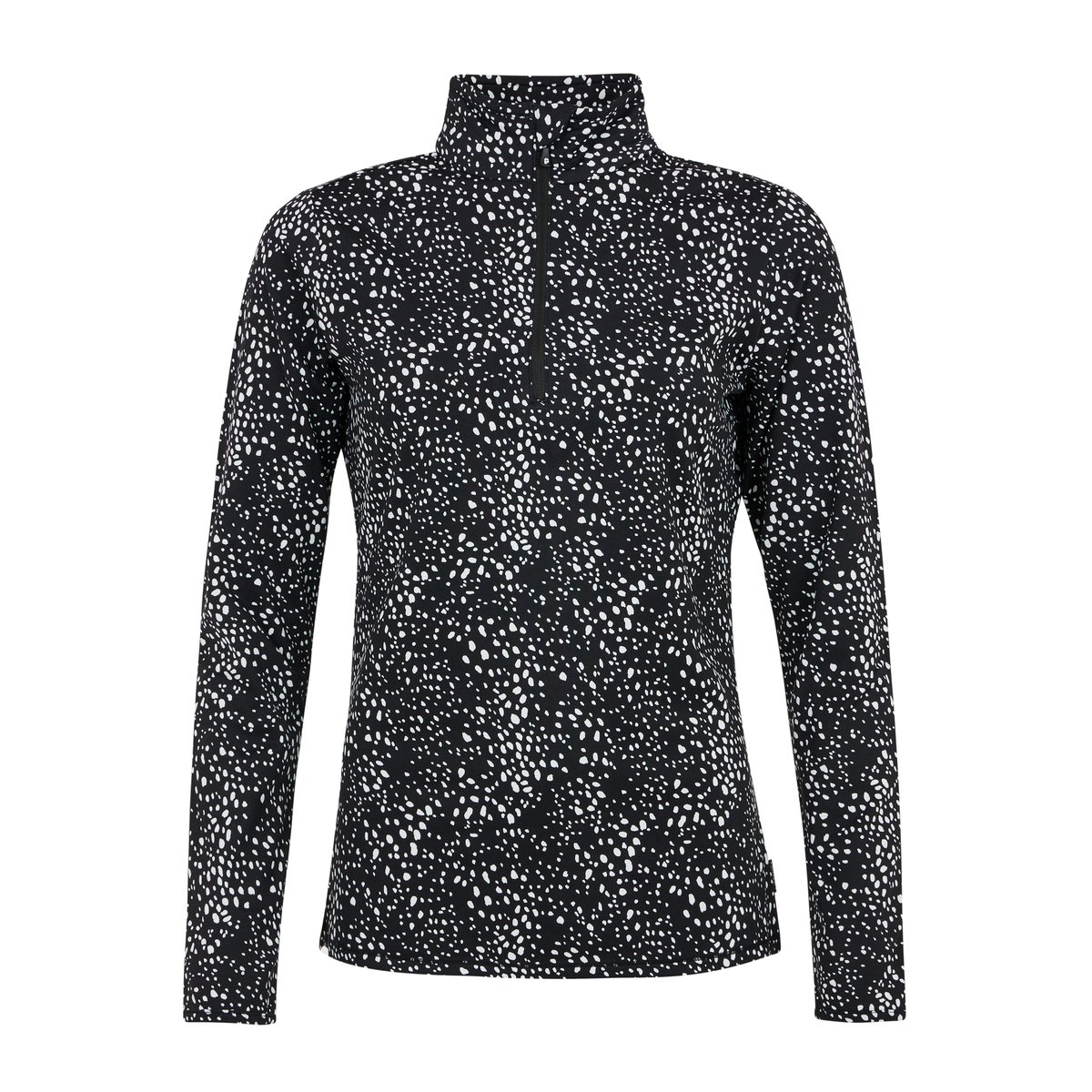 Haut 1/4 zippé PRTGRENADA true black, PROTEST