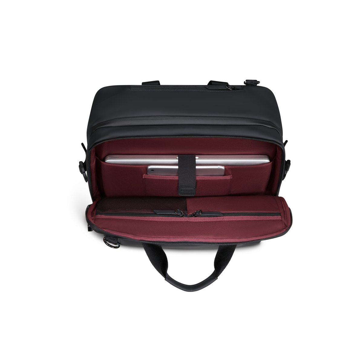 Lost in berlin rolling tote taille S black, LIPAULT