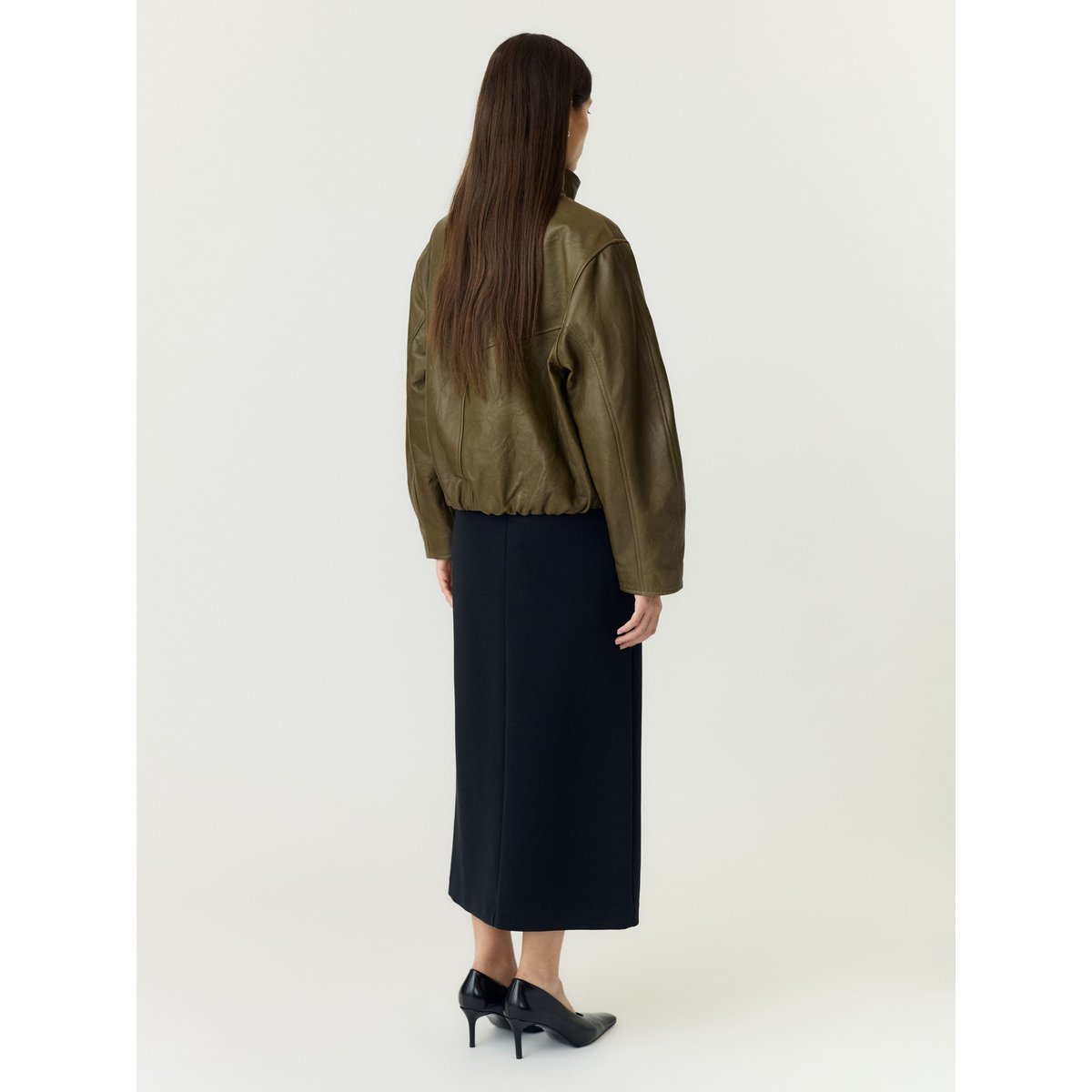 Veste Bomber marron - dark olive1, YAS