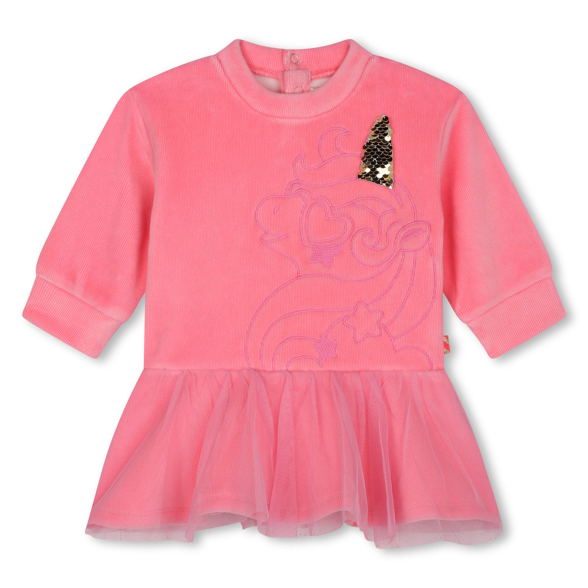 Combinaison bi-matériau storm pink, BILLIEBLUSH