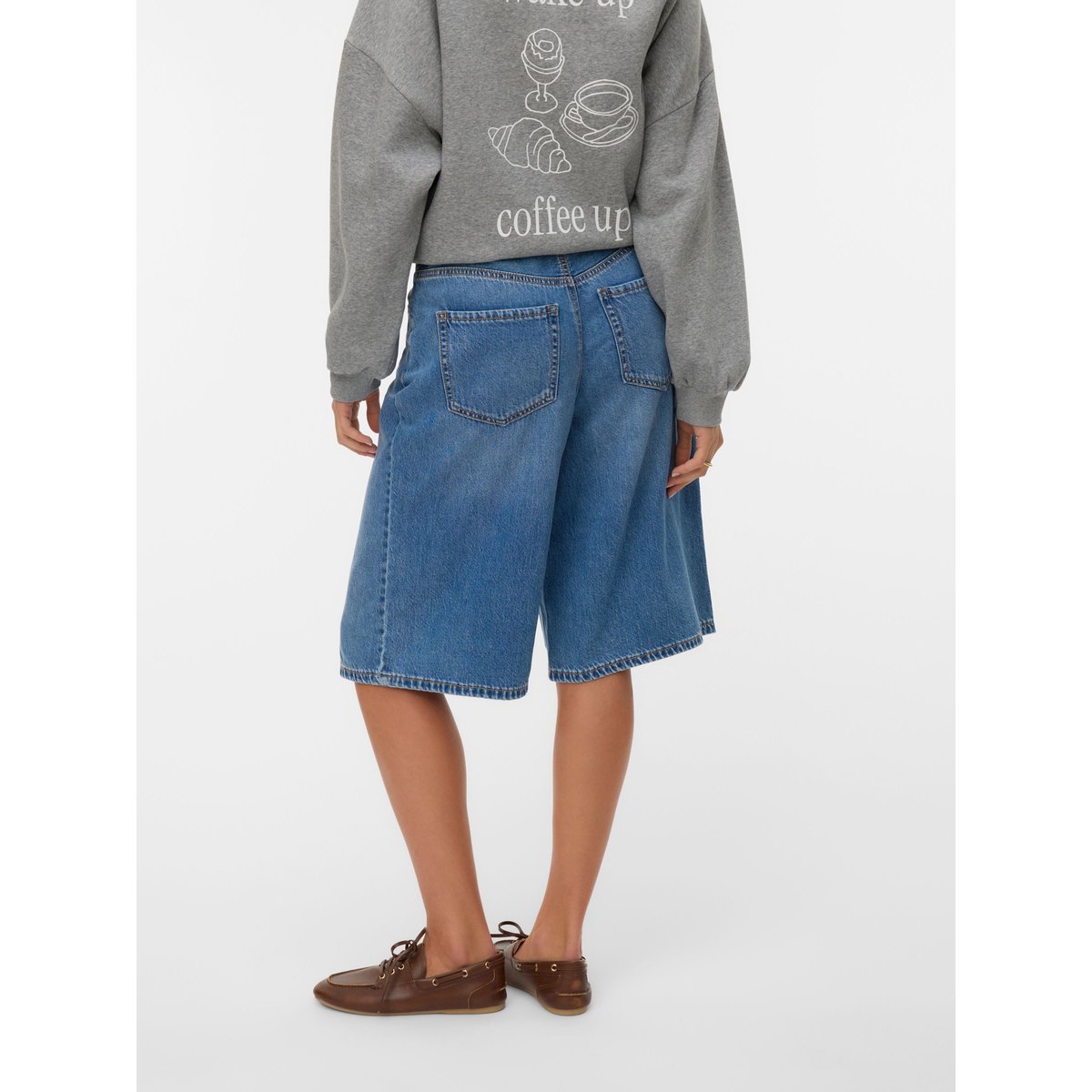 Short En Denim medium blue denim 1, VERO MODA