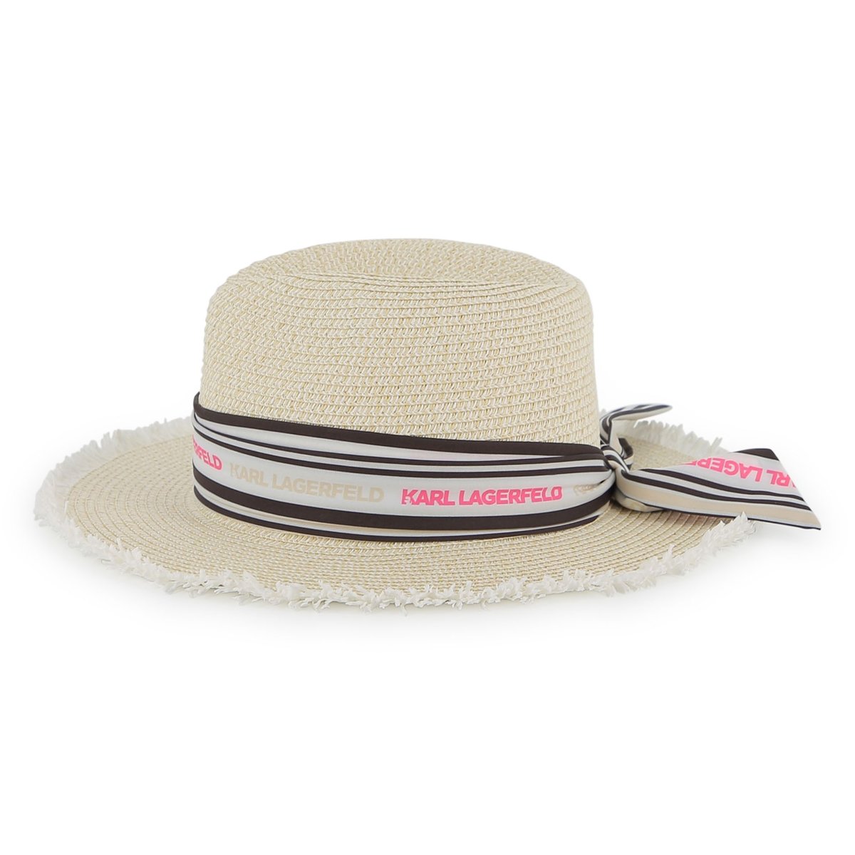 Chapeau tressé unique, KARL LAGERFELD KIDS