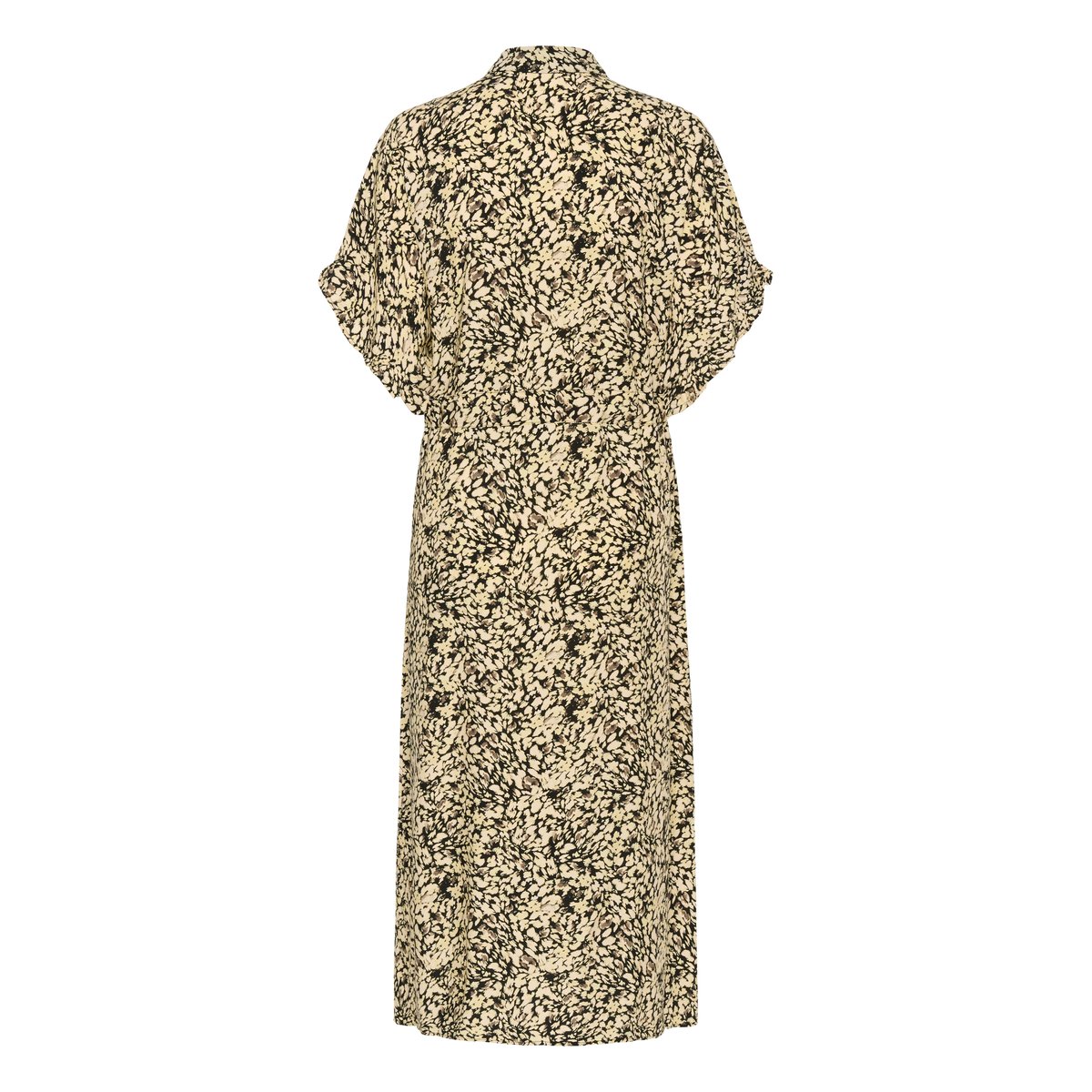 Robe beige sandshell stroke print, SOAKED IN LUXURY