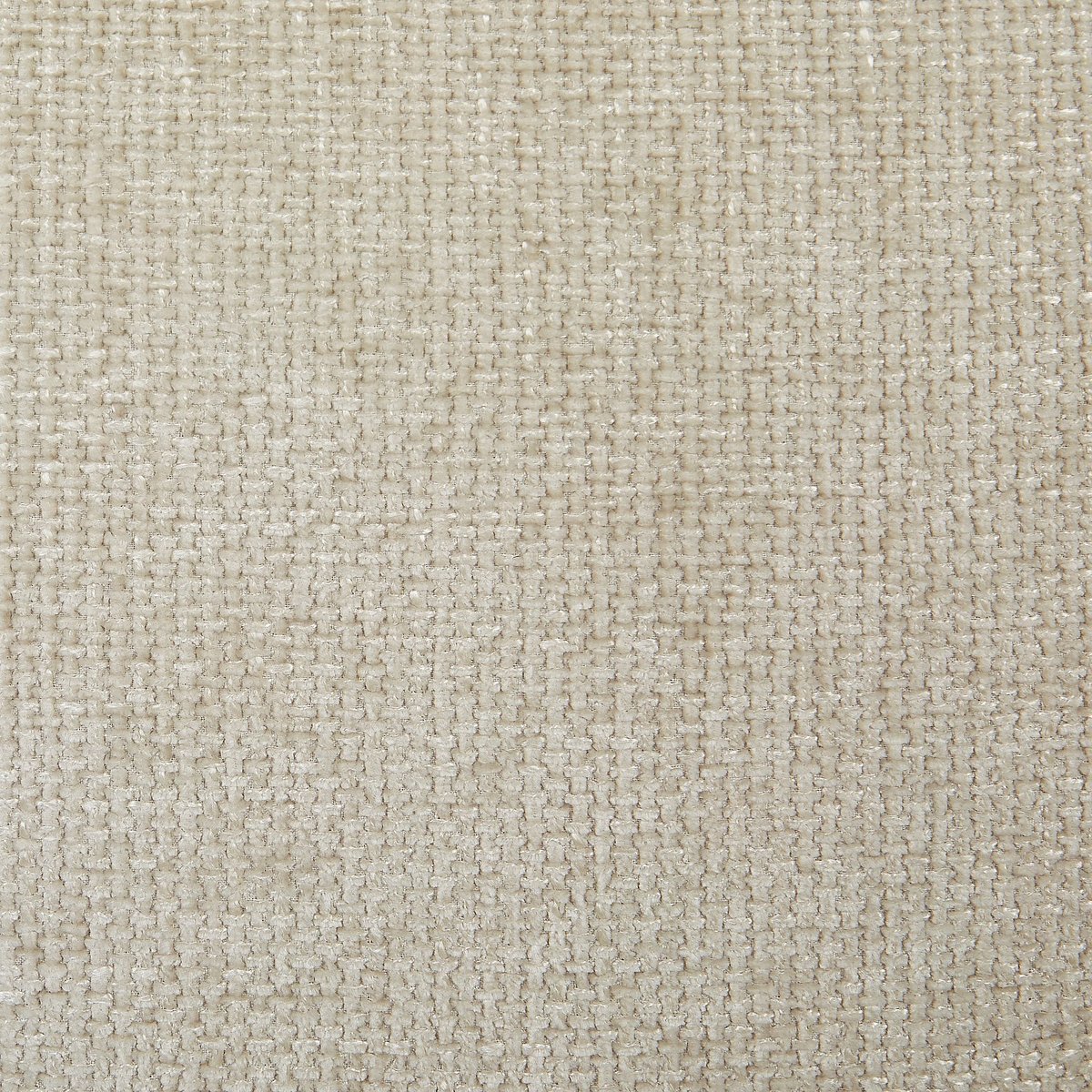 Lit coffre en tissu chenille SETANA crème, HABITAT