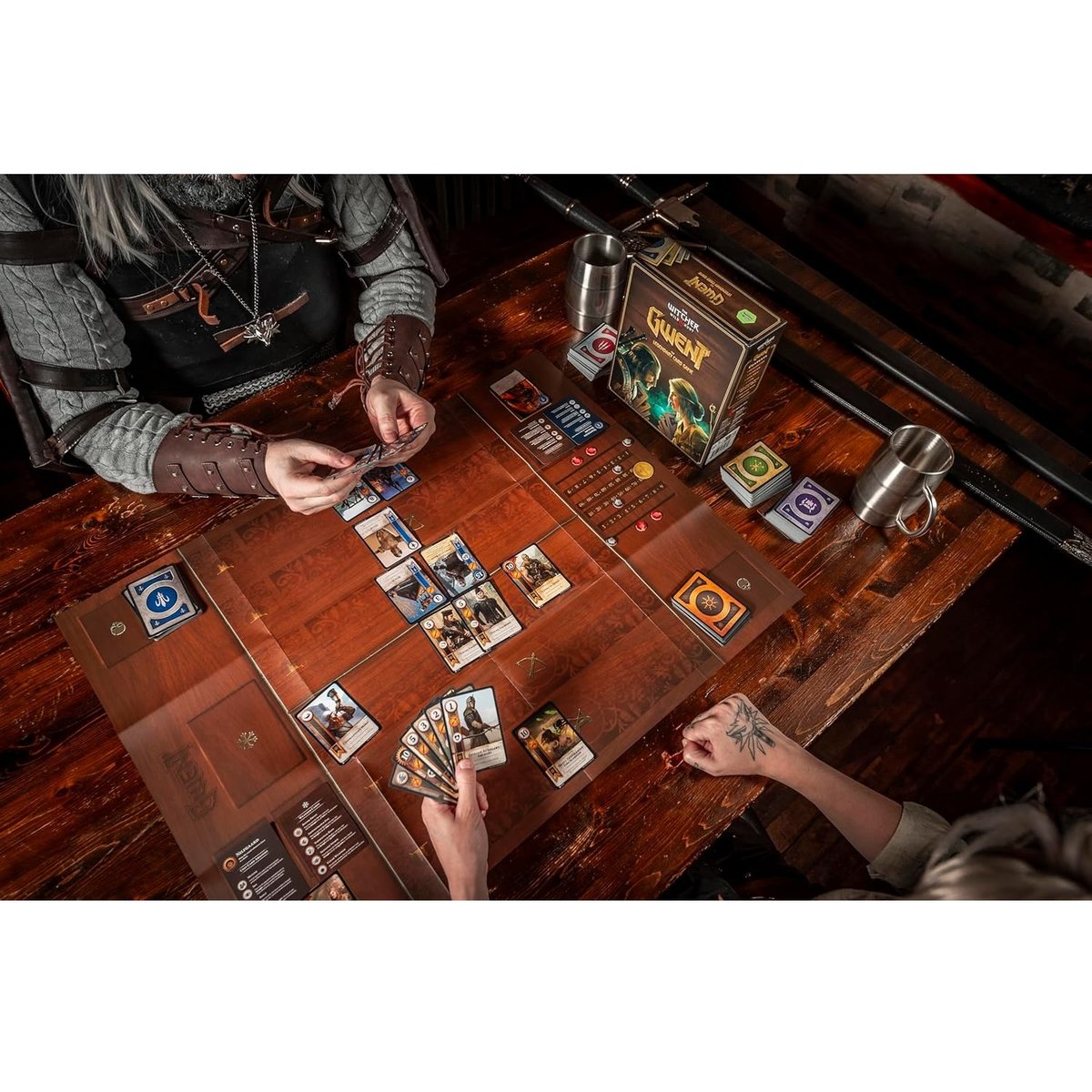 Gwent Le Jeu de Cartes Légendaire marron, GIGAMIC