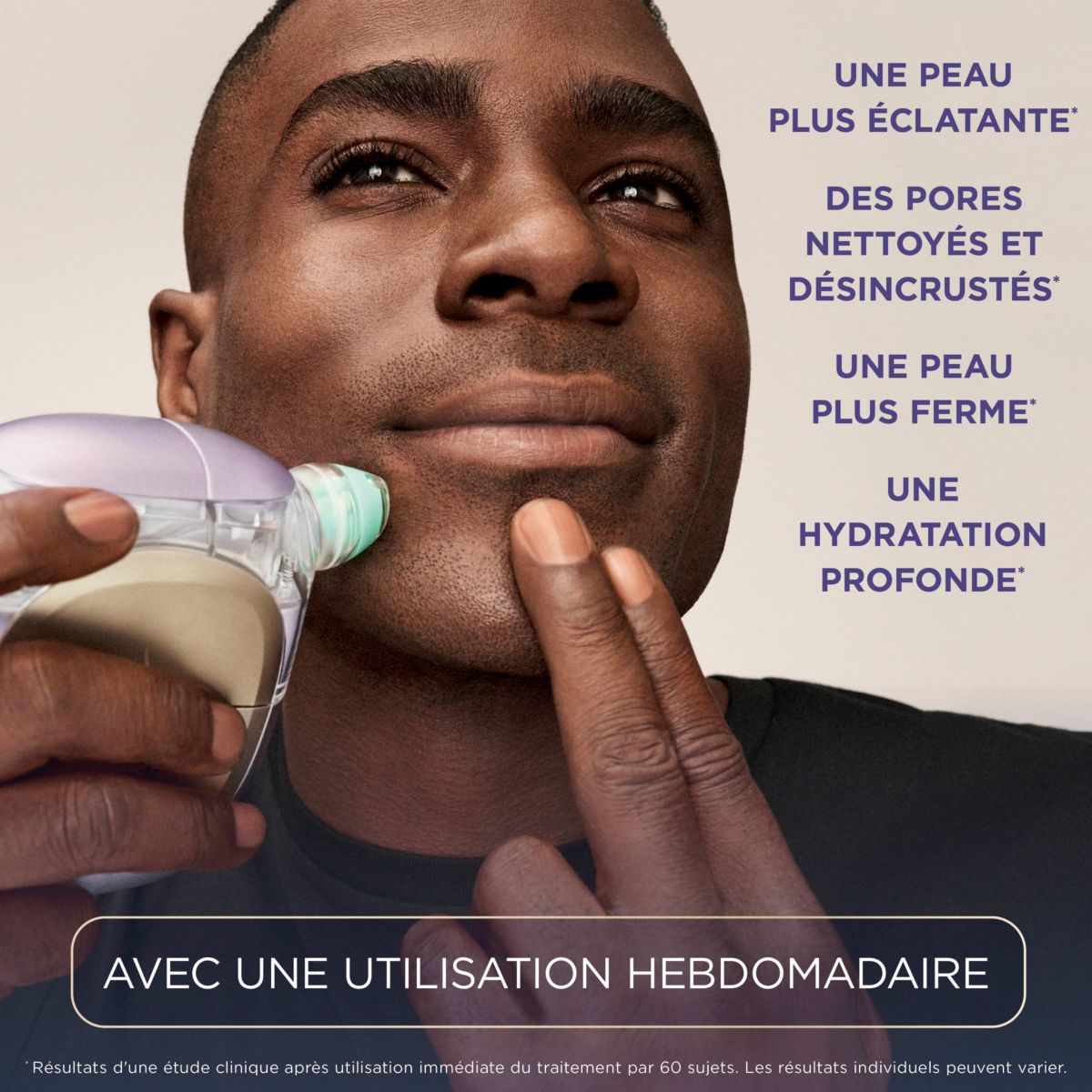 Appareil éclat visage 3 en 1 FacialPro Glow + DePuffi: nettoyant, hydratant, resculptant - Bleu Spa couleur unique, SHARK