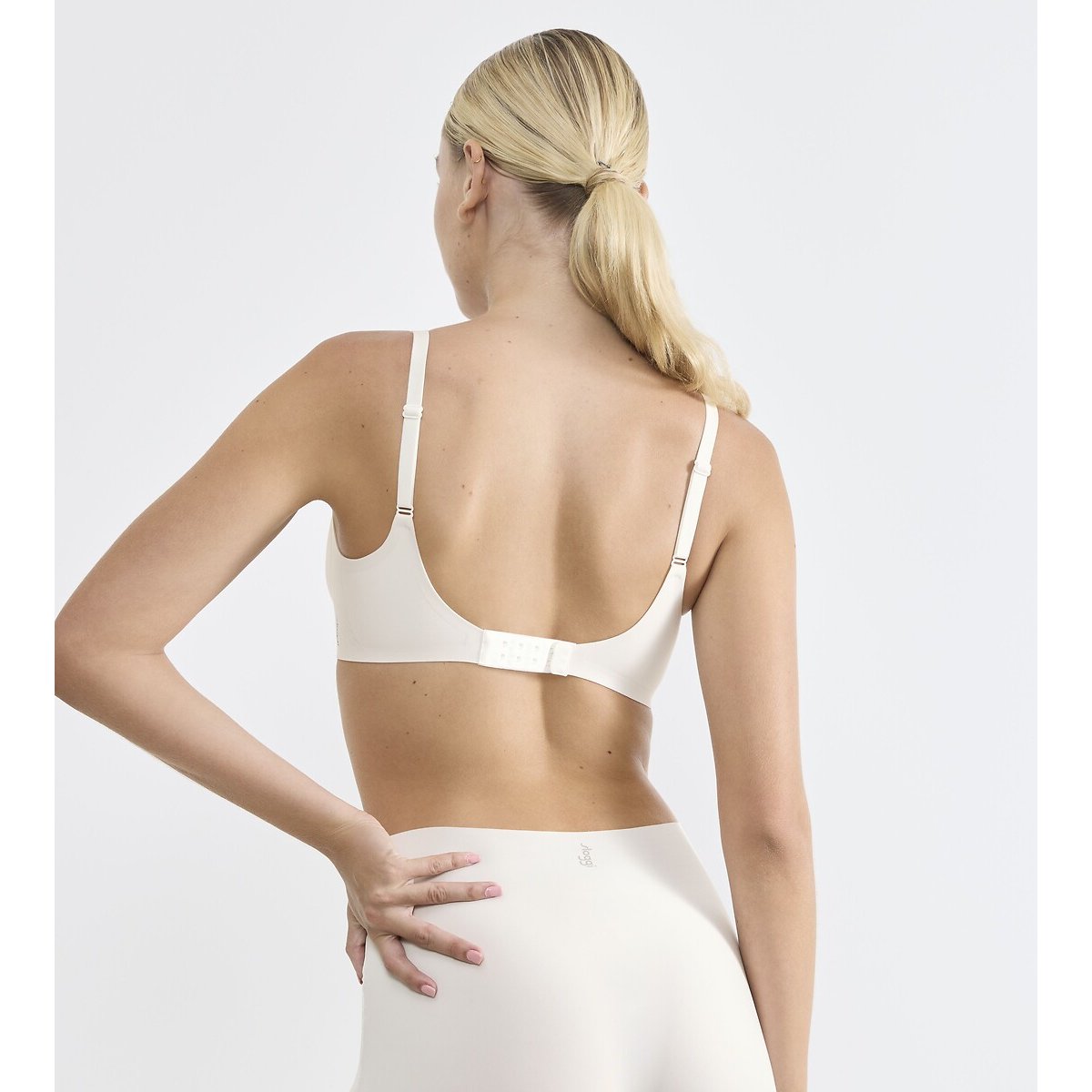 ZERO FEEL 2.0 push-up bh zonder beugels parelmoer wit, SLOGGI