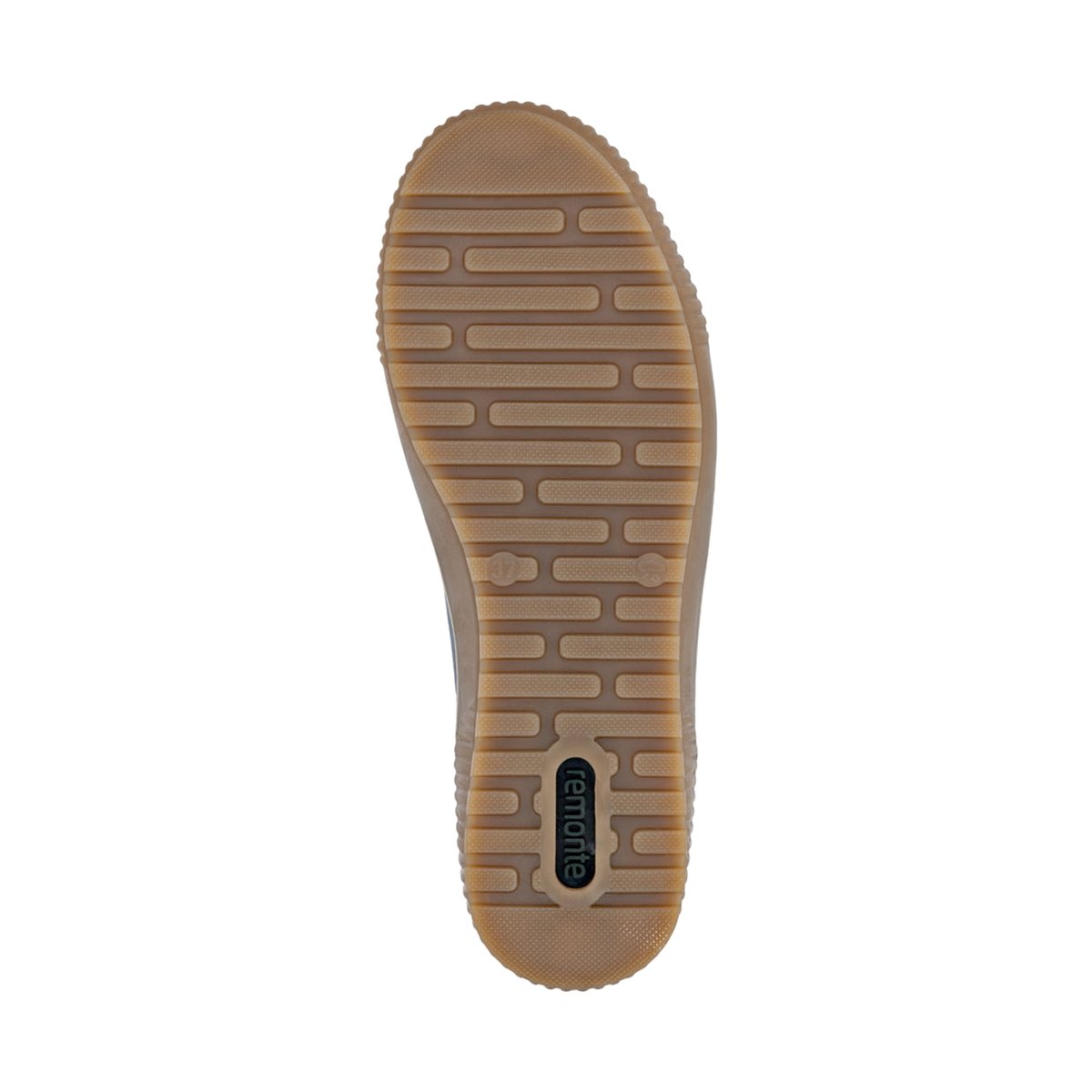 Basket Montante Cuir Rock bleu-combi, REMONTE