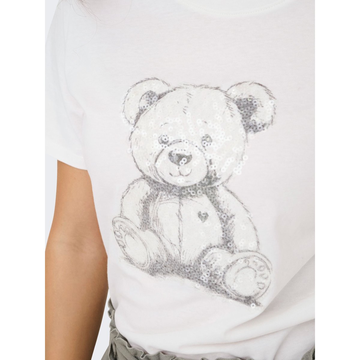 T-Shirt cloud dancer, JDY