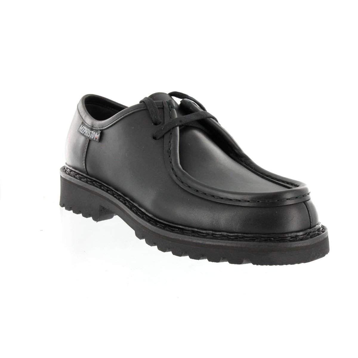Derbies en cuir PEPPO noir po.p, MEPHISTO