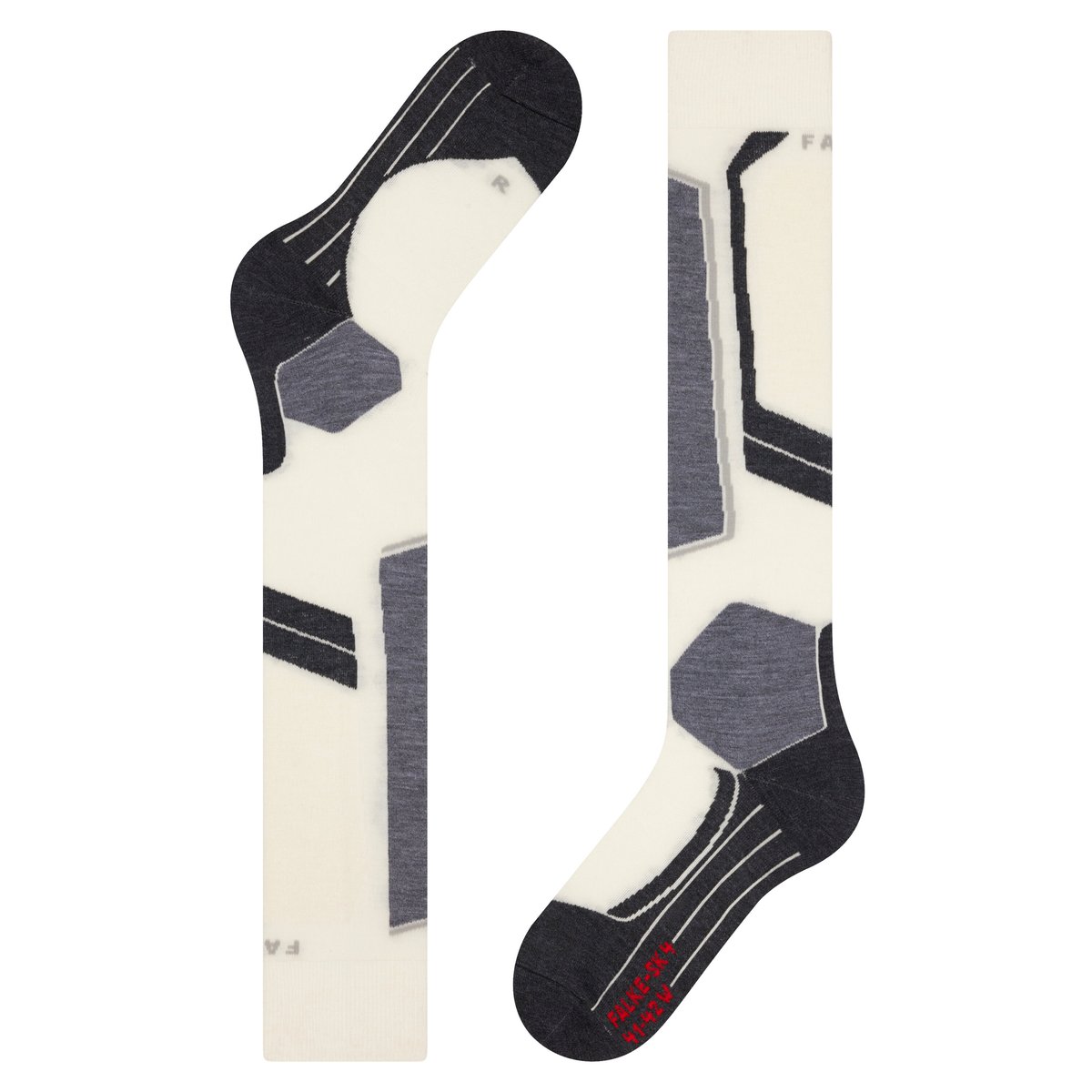 Mi-bas SK4 Advanced blanc, FALKE