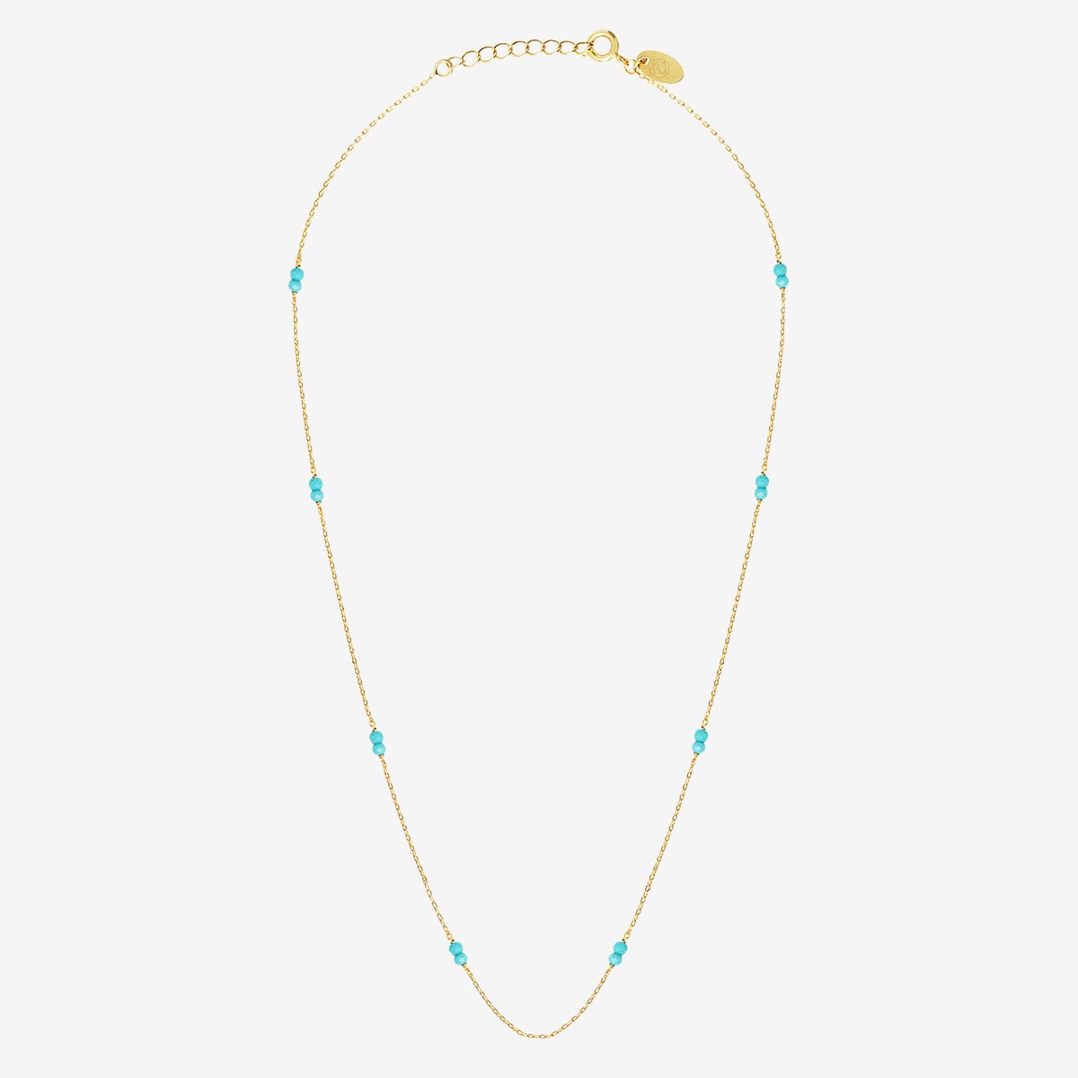 Collier venus turquoise bleu, CAROLINE NAJMAN